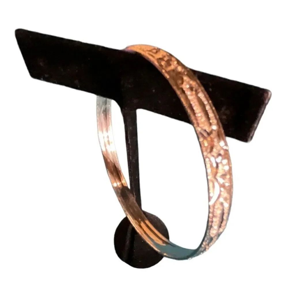 Silver Bangle Bracelet - Picture 5 of 14